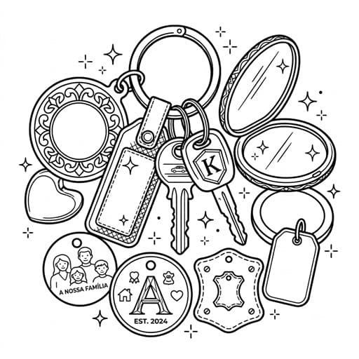 Keychains / Mirrors / Magnets