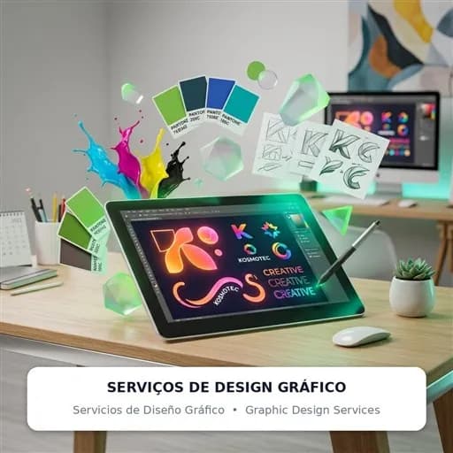 Graphic design services by Kosmotec Europe