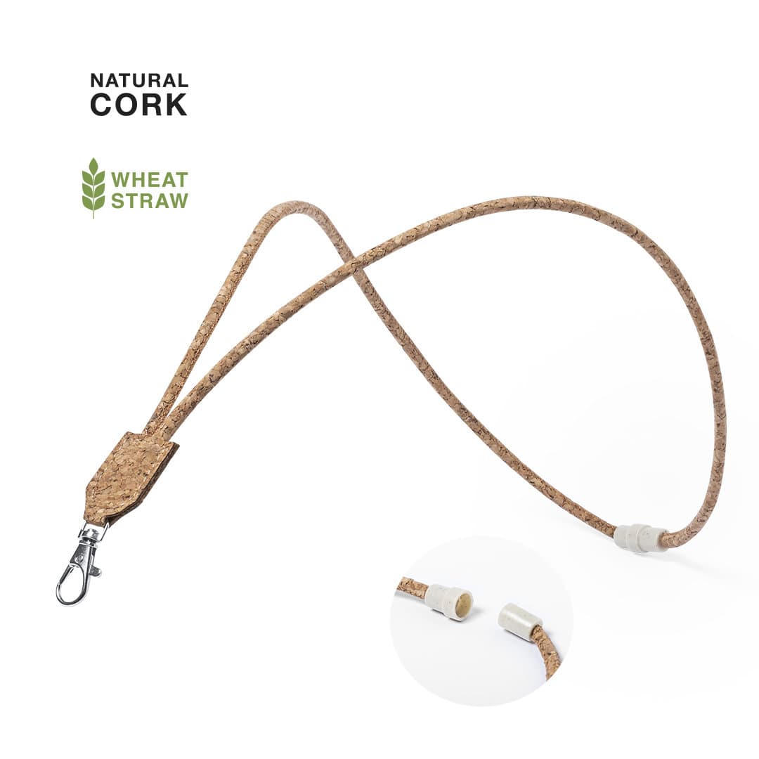 Lanyard cortiça Lanyard cortiça