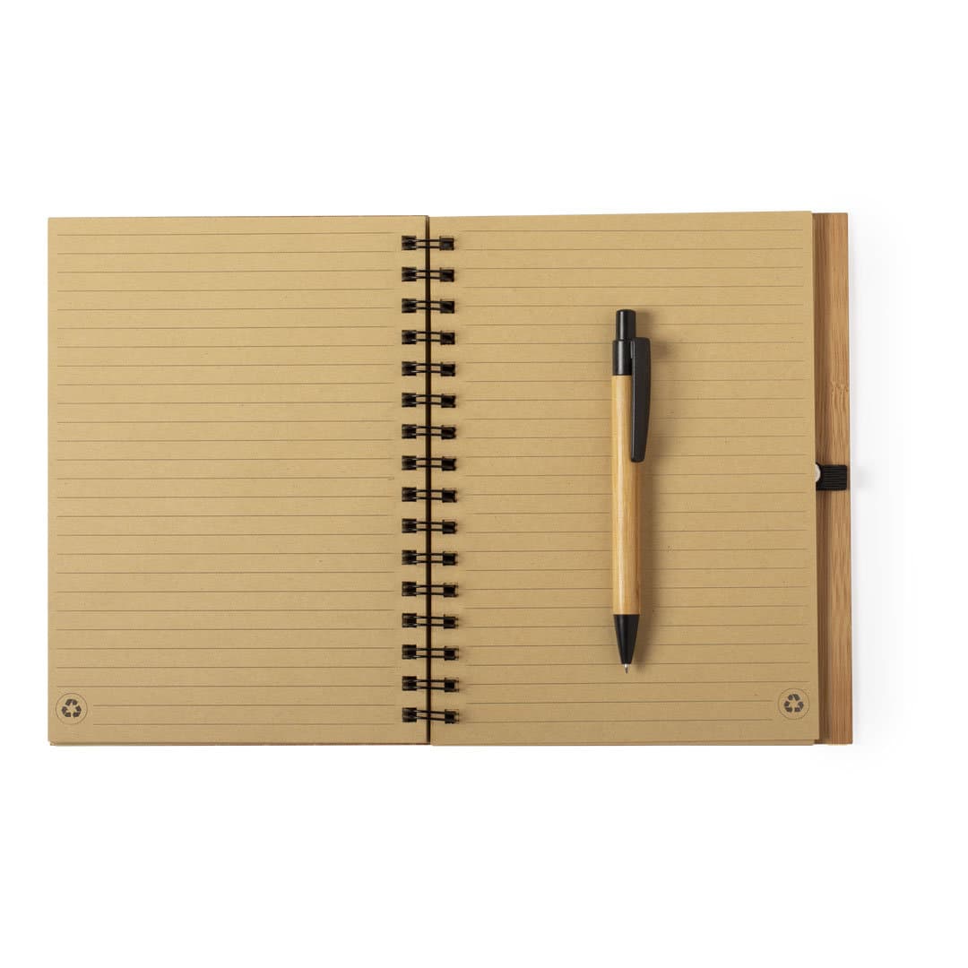 Caderno A5 em Bambu Caderno A5 em Bambu
