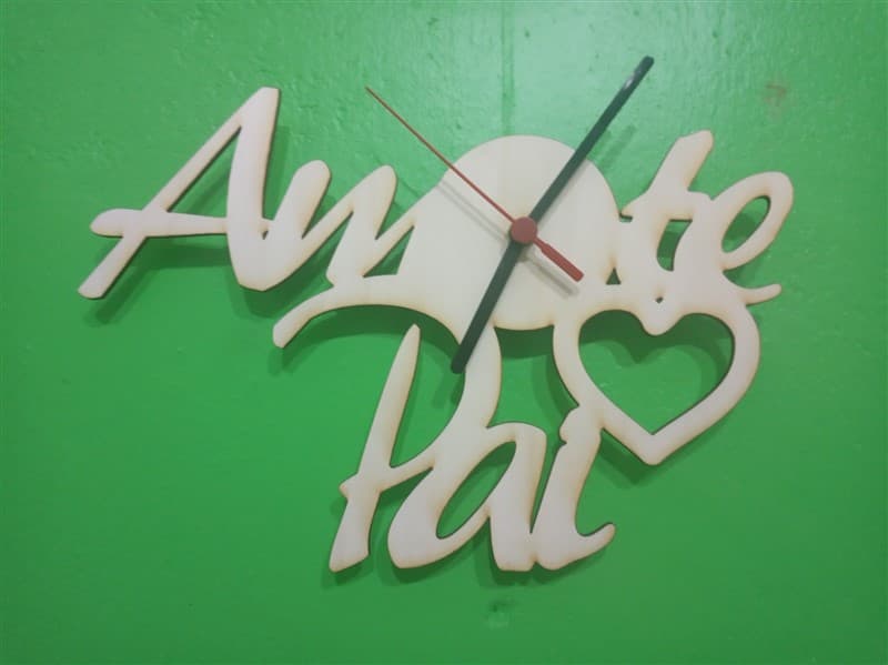 Relogio Amo-te Pai Relogio Amo-te Pai