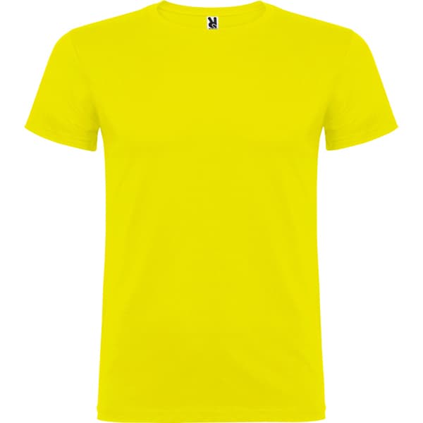 T-shirt Amarela Unissexo Roly