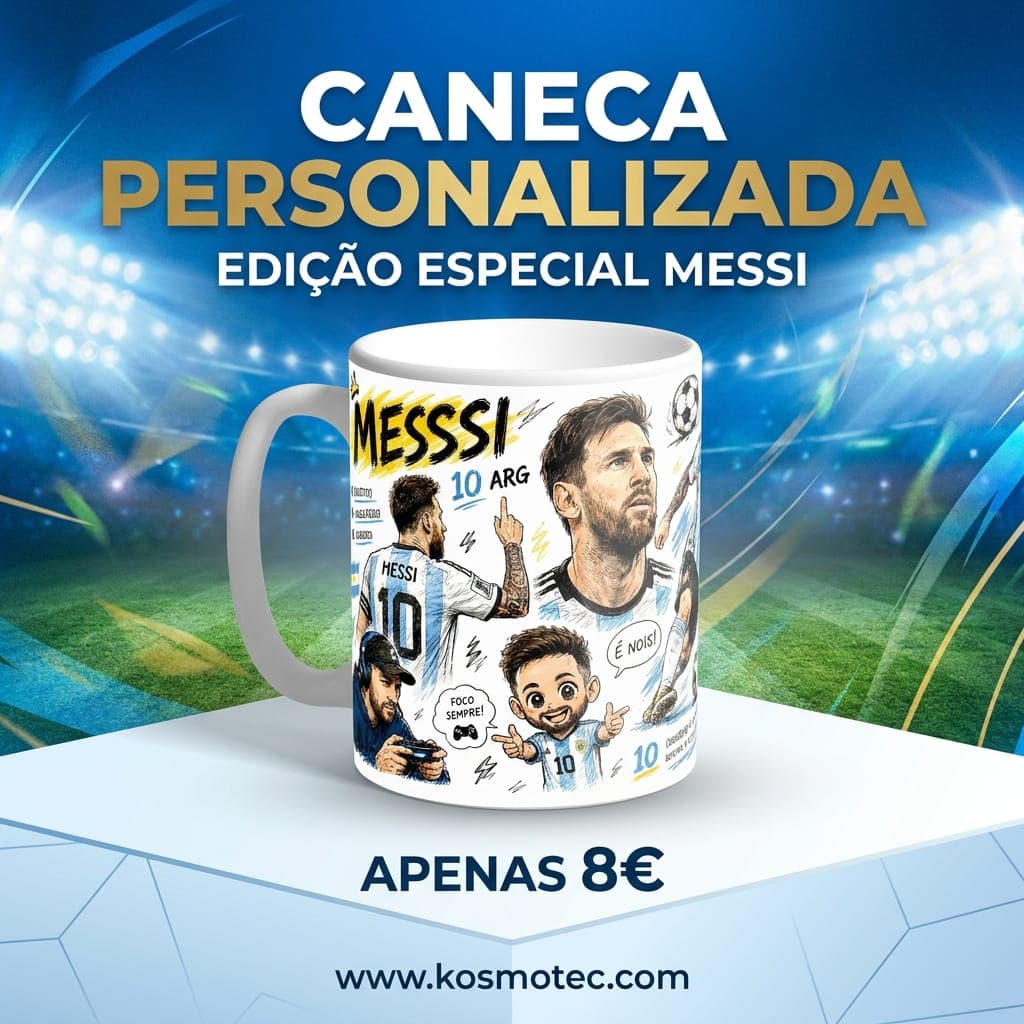Caneca Personalizada Edição Especial Lionel Messi